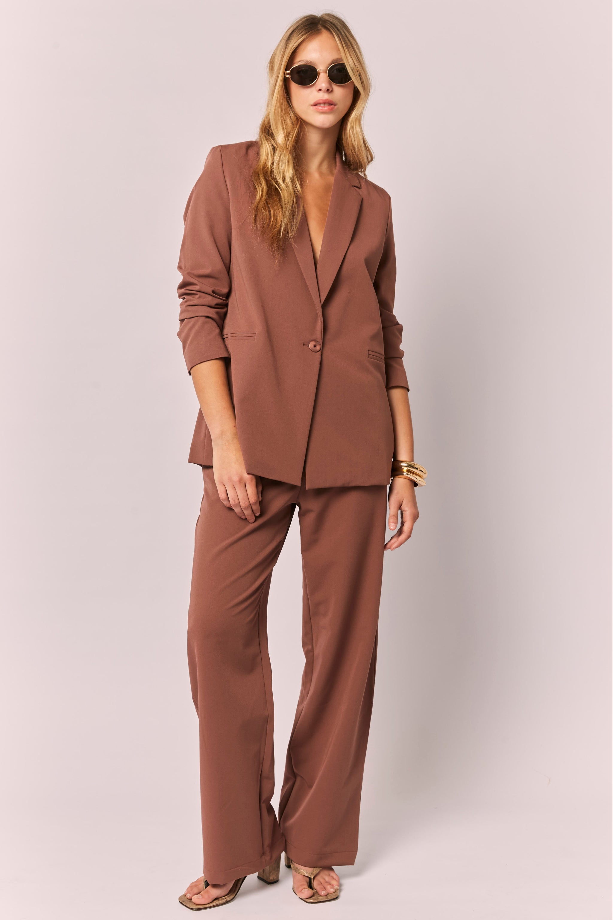 Aruba Stripe Casual Blazer