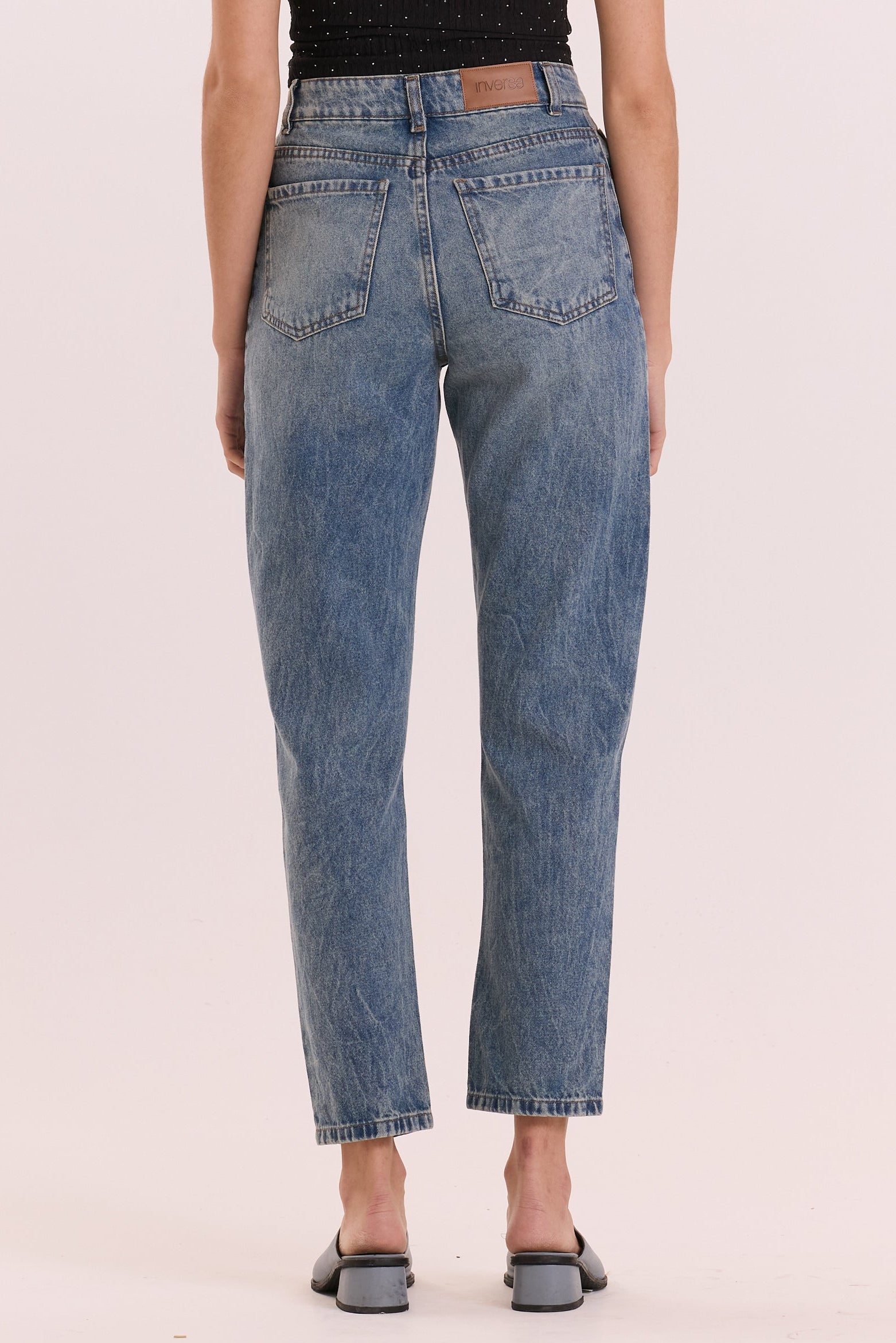 JEAN MOM LIGHT BLUE