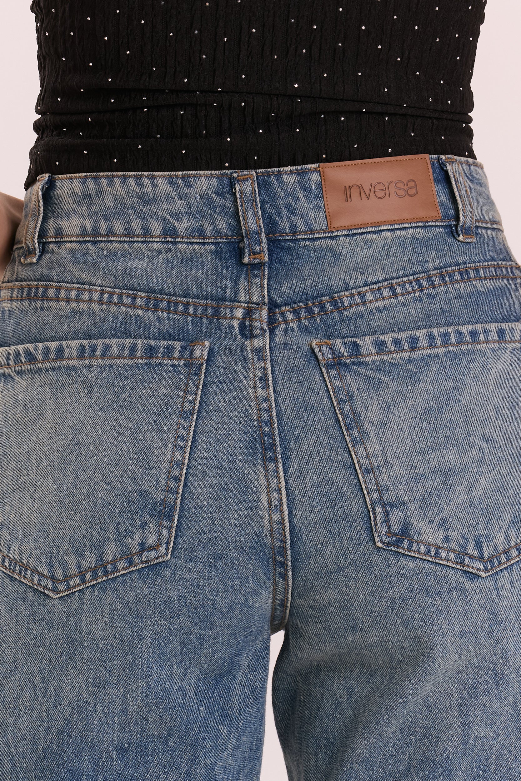 JEAN MOM LIGHT BLUE