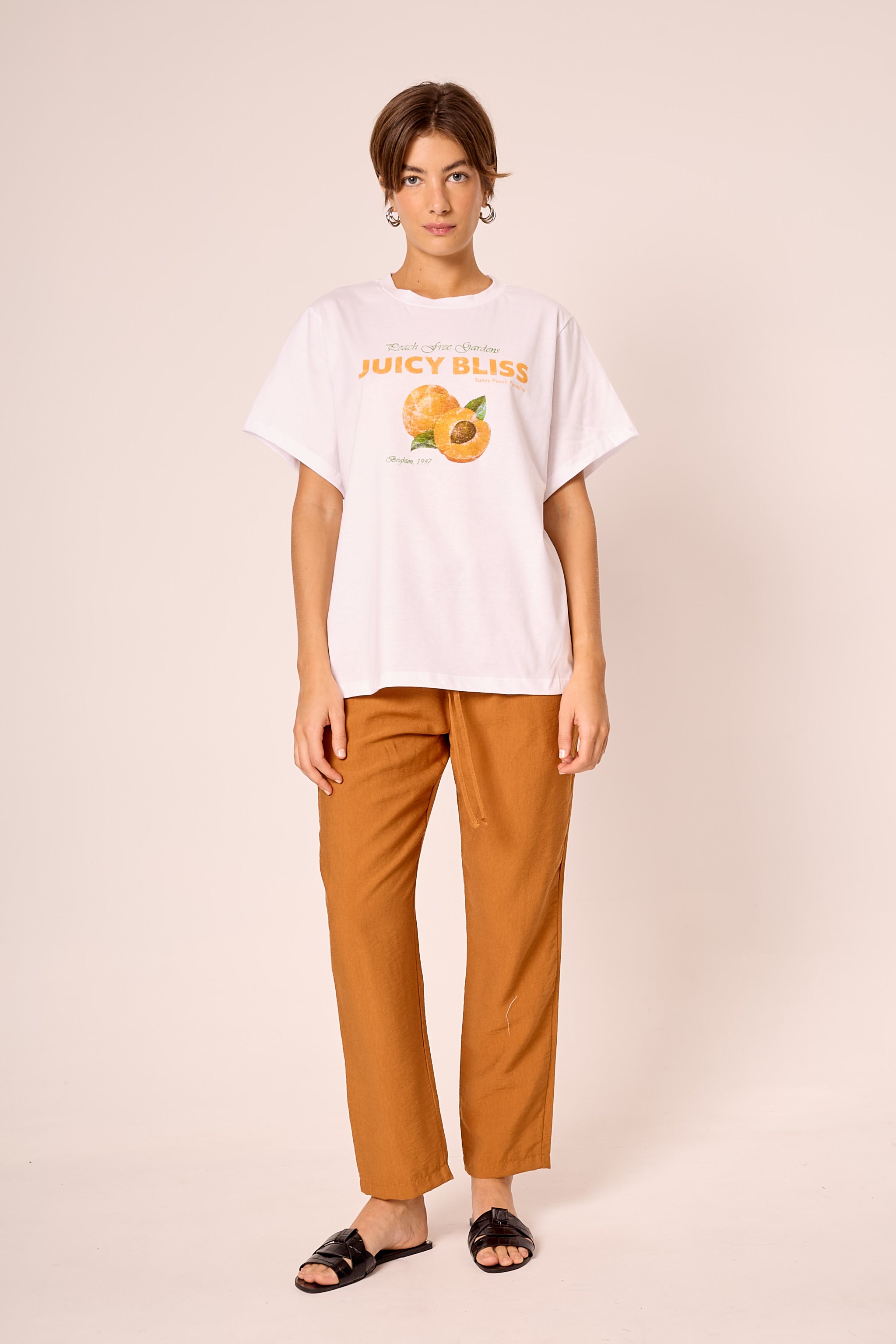 REMERA PEACH JUICY