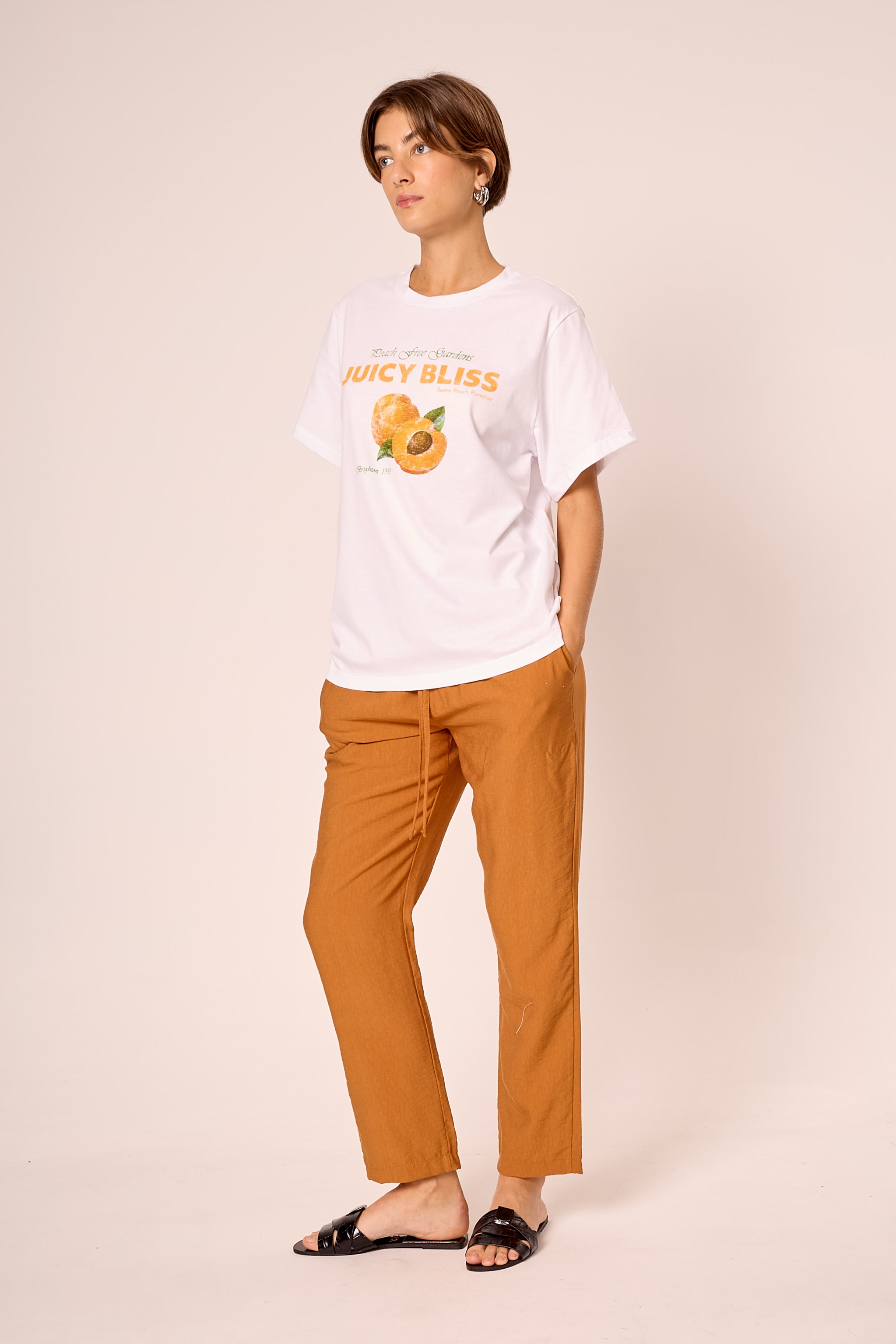 REMERA PEACH JUICY